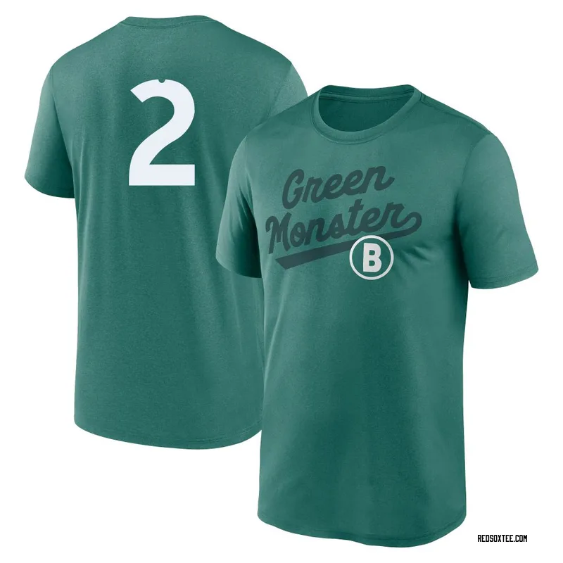 Alex Bregman Boston Red Sox Youth Green 2025 City Connect Team Phrase Script Performance Name & Number T-Shirt
