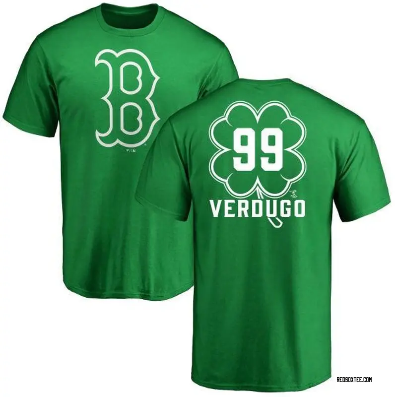 Alex Verdugo Boston Red Sox Men's Green Dubliner Name & Number T-Shirt -  Kelly