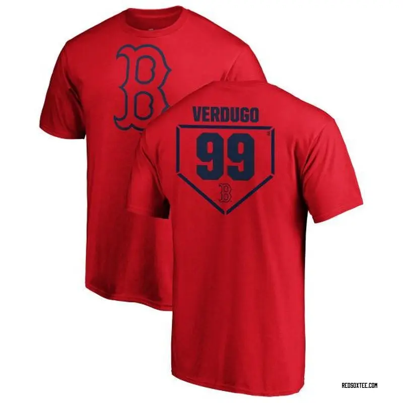 Alex Verdugo Boston Red Sox Youth Red RBI T-Shirt 