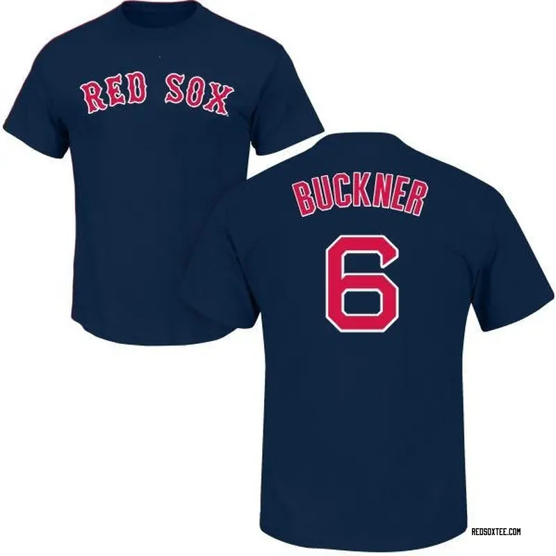 Bill Buckner Boston Red Sox Men's Navy Roster Name & Number T-Shirt 