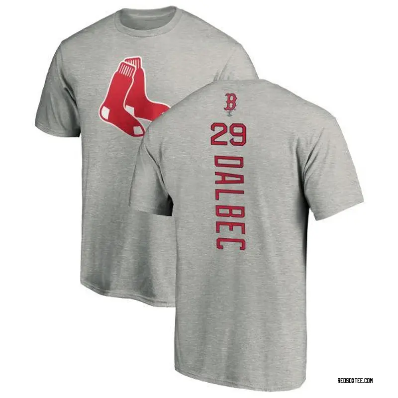 Bobby Dalbec Boston Red Sox Men's Backer T-Shirt - Ash