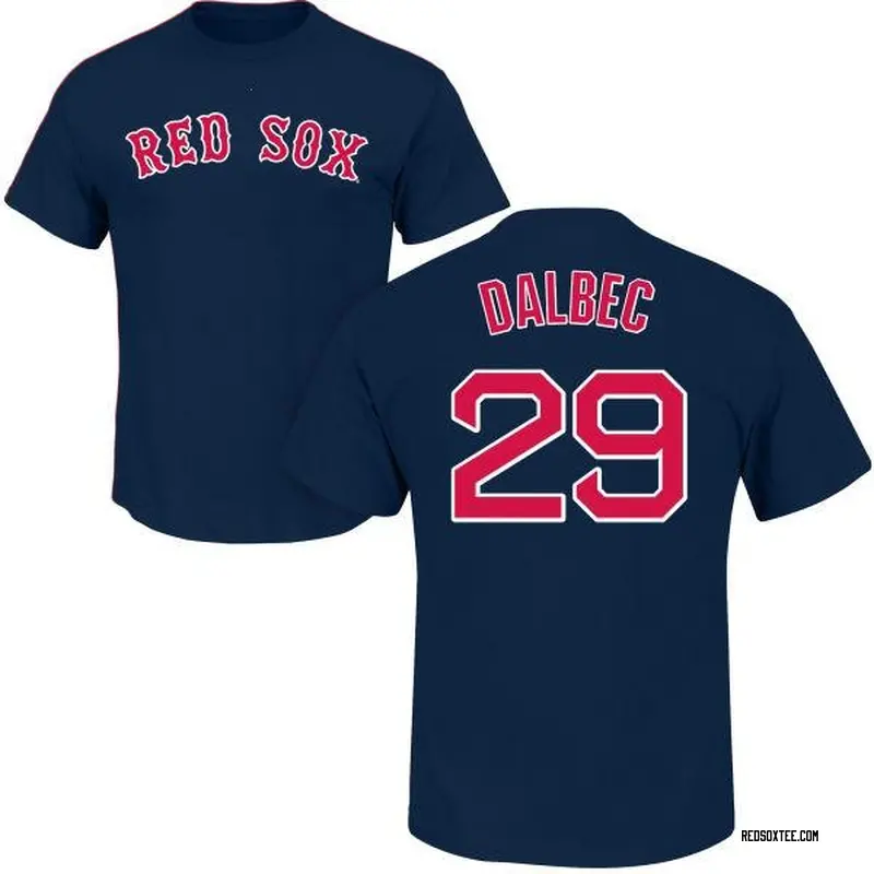 Bobby Dalbec Boston Red Sox Men's Navy Roster Name & Number T-Shirt 