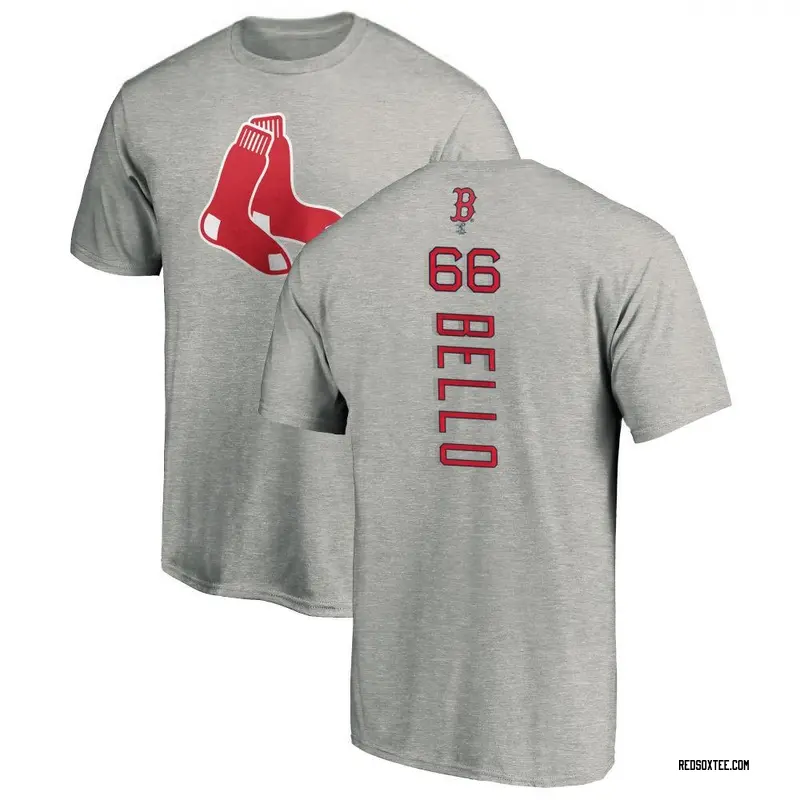 Brayan Bello Boston Red Sox Youth Backer T-Shirt - Ash