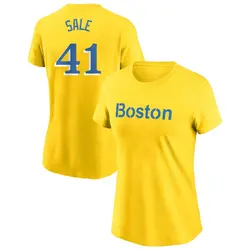 red sox yellow jersey for sale