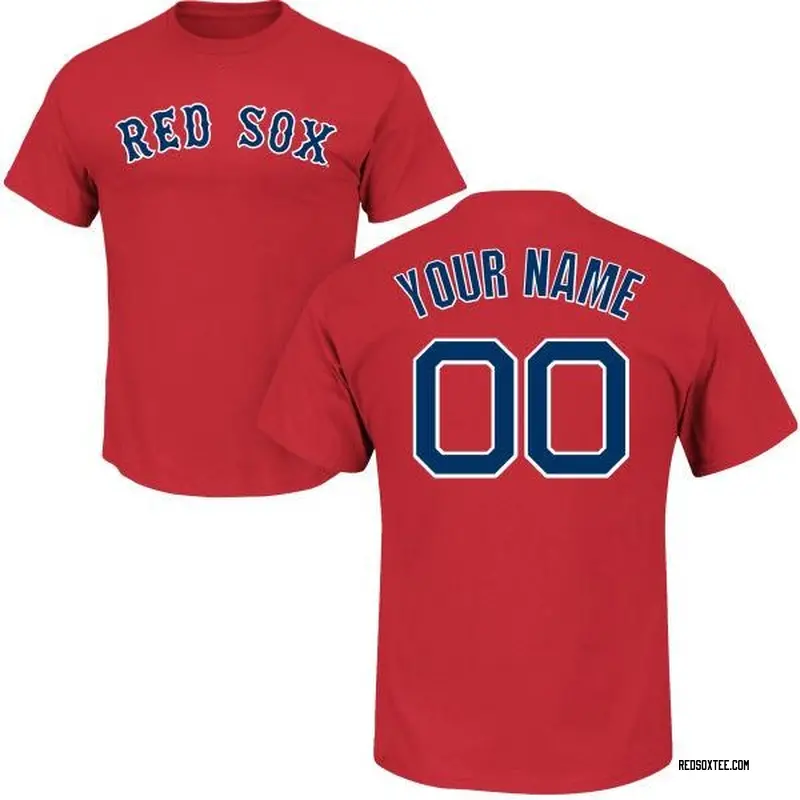 customizable red sox jersey