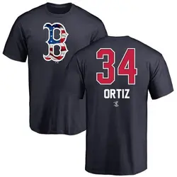 David Ortiz Boston Red Sox Men's Green St. Patrick's Day Roster Name &  Number T-Shirt 