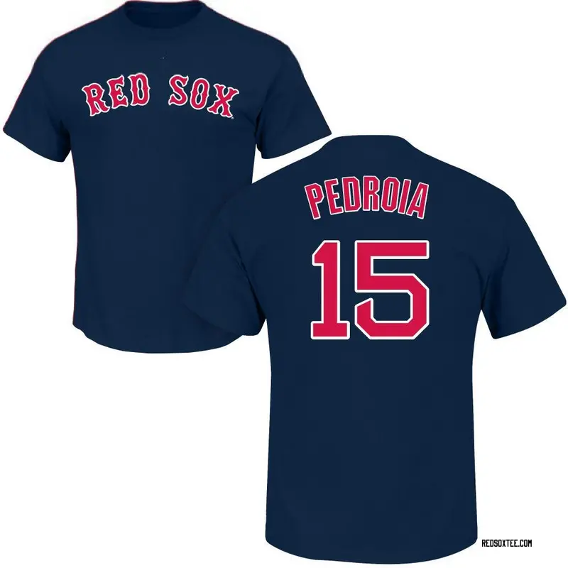 Dustin Pedroia men's Boston Red Sox jersey (white)