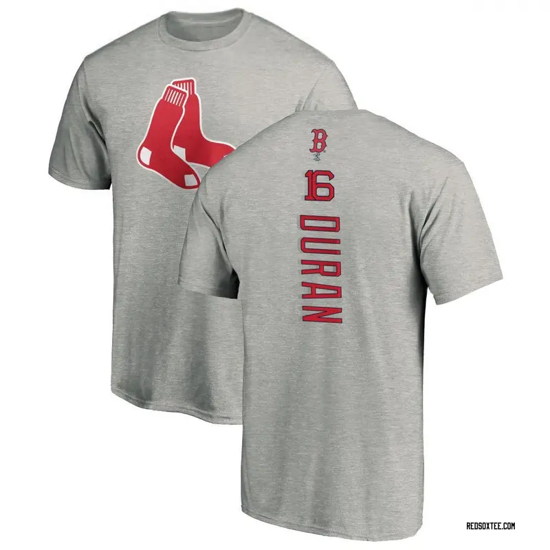 Jarren Duran Boston Red Sox Men's Backer T-Shirt - Ash