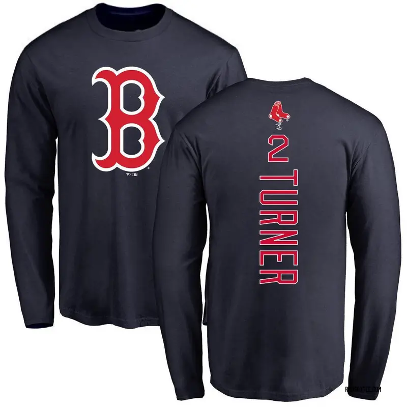 Justin Turner Boston Red Sox Men's Scarlet Roster Name & Number T-Shirt 