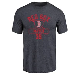 Marcelo Mayer Boston Red Sox Men's Navy Base Runner Tri-Blend T-Shirt -