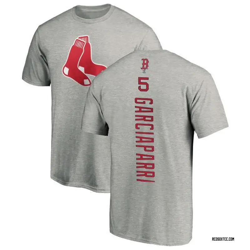 Nomar Garciaparra Boston Red Sox Men's Backer T-Shirt - Ash
