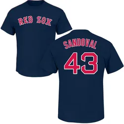 Patrick Sandoval Boston Red Sox Men's Navy Roster Name & Number T-Shirt -