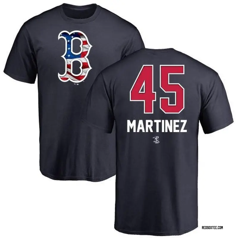 Pedro Martinez Boston Red Sox Youth Navy Name and Number Banner