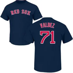 Phillips Valdez Boston Red Sox Youth Navy Roster Name & Number T-Shirt -
