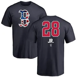 Robbie Ross Jr. Boston Red Sox Men's Navy Name and Number Banner Wave T-Shirt -