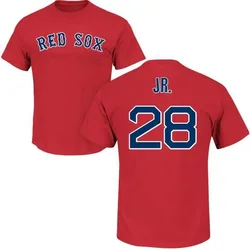 Robbie Ross Jr. Boston Red Sox Men's Scarlet Roster Name & Number T-Shirt -