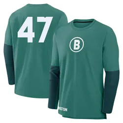 Rod Beck Boston Red Sox Men's Green 2025 City Connect Collection Performance Game Day Long Sleeve Name & Number T-Shirt