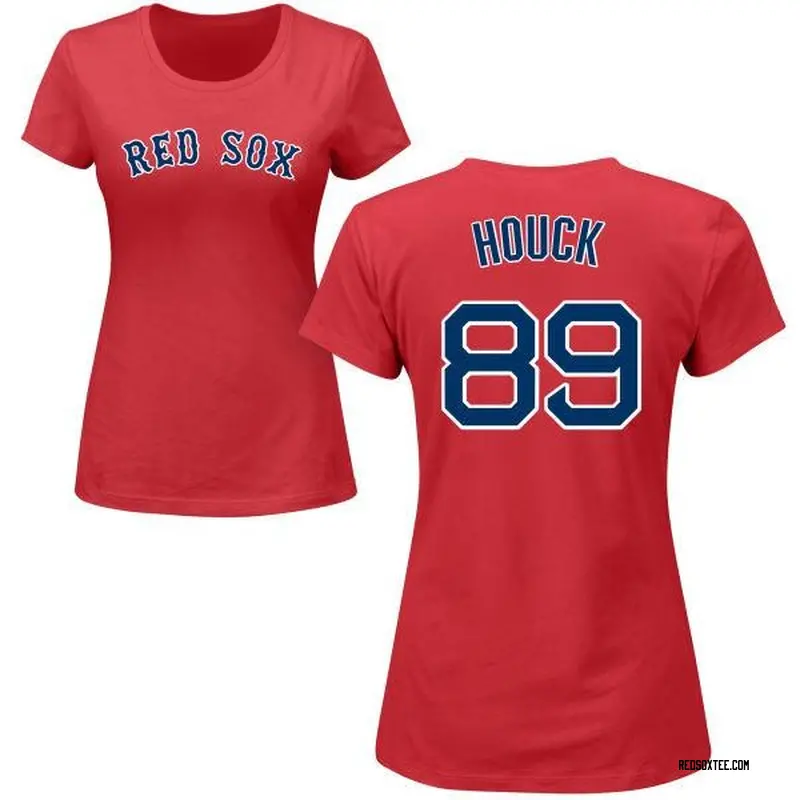 Tanner Houck Boston Red Sox Women's Red Roster Name & Number T-Shirt 