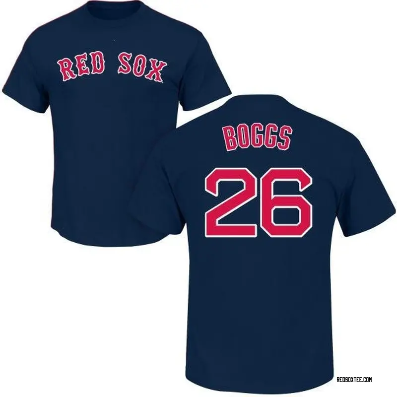 Wade Boggs Boston Red Sox Youth Navy Roster Name & Number T-Shirt 