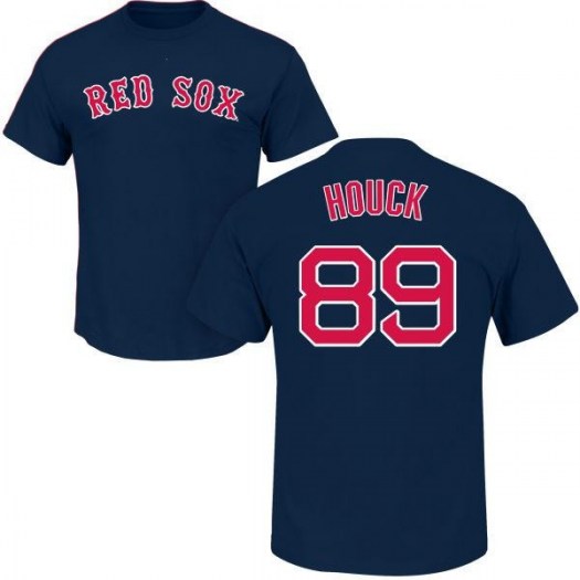 Tanner Houck Boston Red Sox Men's Navy Roster Name & Number T-Shirt -