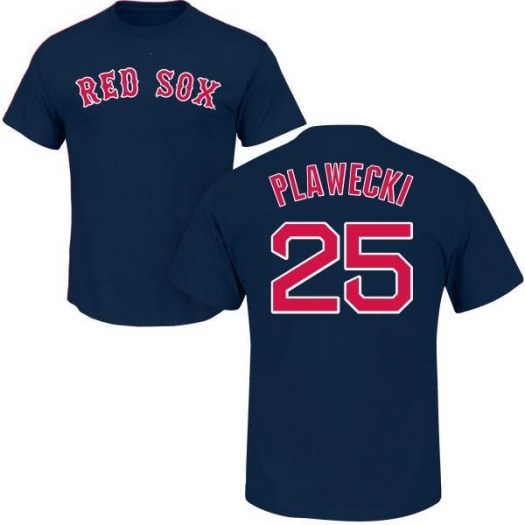 Kevin Plawecki Boston Red Sox Youth Navy Roster Name & Number T-Shirt -